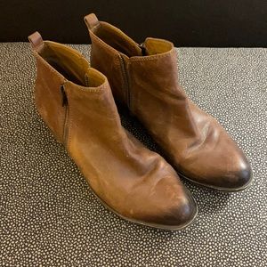 Lucky Brand leather booties